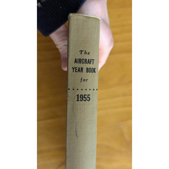 The Aircraft Year Book 1955 Official Publication AIA 37th Edition Hardcover 1956 - Picture 2 of 4